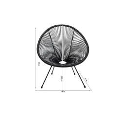 KARE Design Fauteuil Acapulco Turquoise Sale