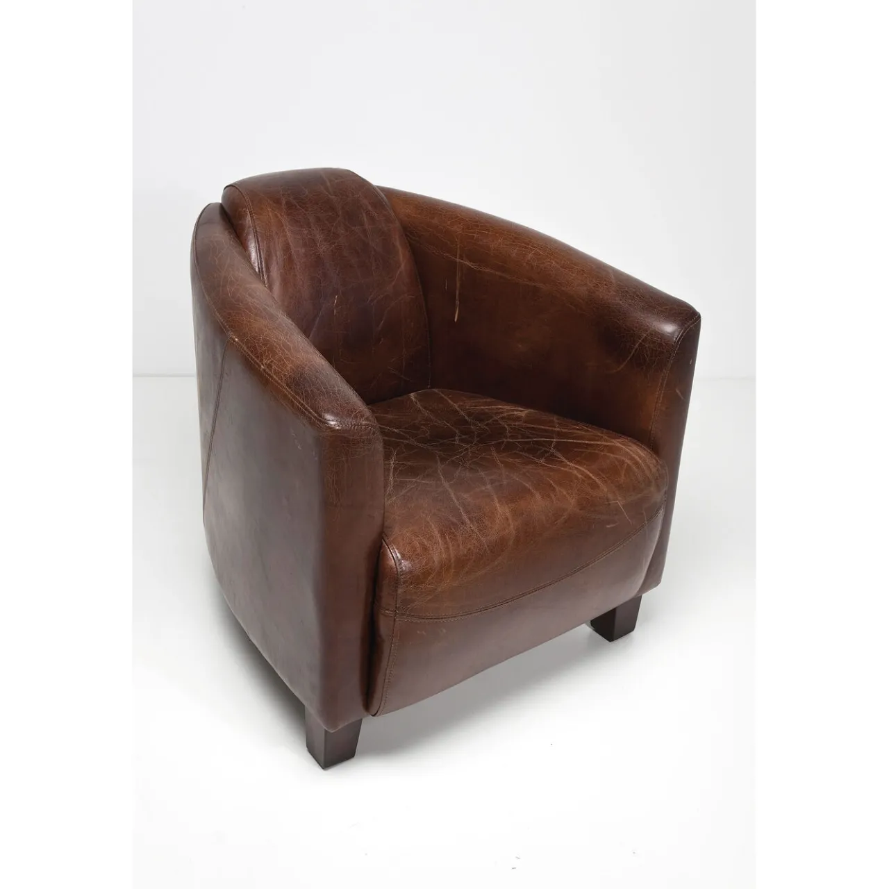 KARE Design Fauteuil Cigar Lounge Marron Sale