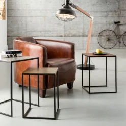 KARE Design Fauteuil Cigar Lounge Marron Sale