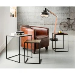 KARE Design Fauteuil Cigar Lounge Marron Sale