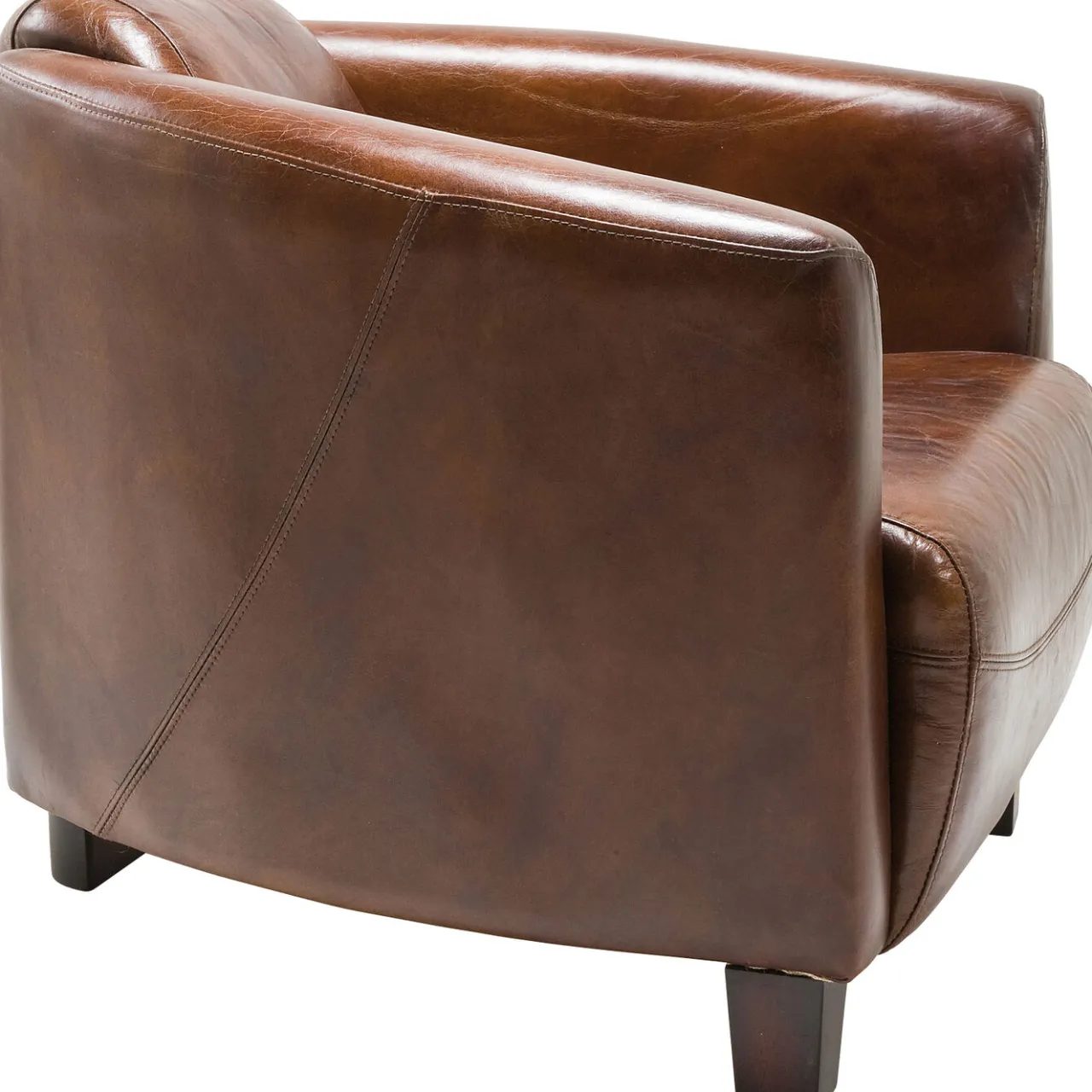 KARE Design Fauteuil Cigar Lounge Marron Sale