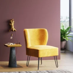 KARE Design Fauteuil Palm Springs Jaune Outlet