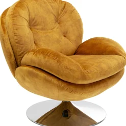 KARE Design Fauteuil Pivotant Cosy Ambre Best