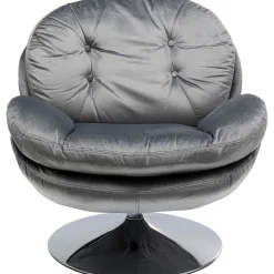 KARE Design Fauteuil Pivotant Cosy Gris Sale
