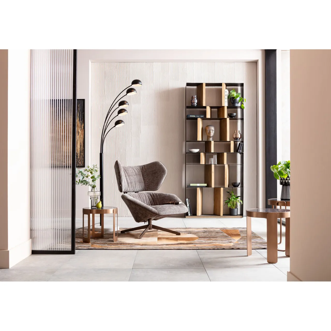 KARE Design Fauteuil Pivotant Oval Office New
