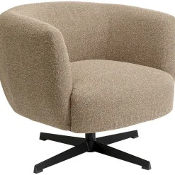 KARE Design Fauteuil Pivotant Peony Beige Discount