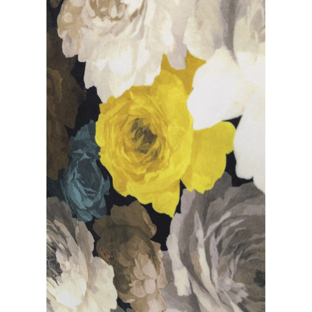 KARE Design Fauteuil Pivotant Peony Flower Jaune Outlet