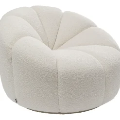 KARE Design Fauteuil Pivotant Peppo Lounge Blanc New