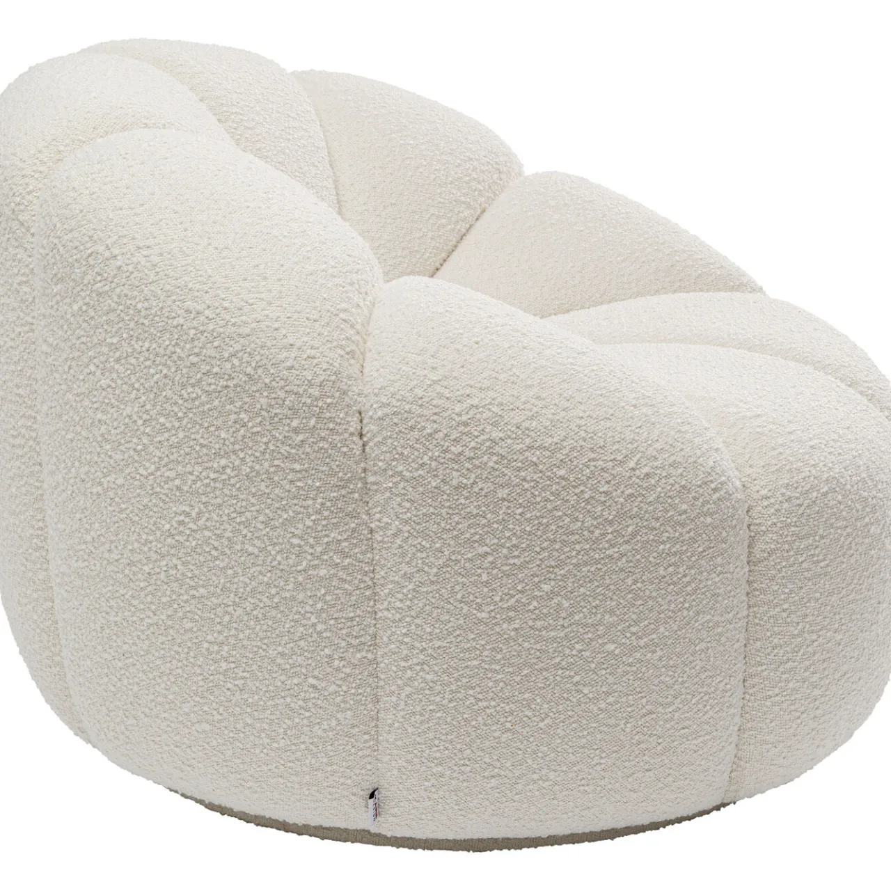 KARE Design Fauteuil Pivotant Peppo Lounge Blanc New