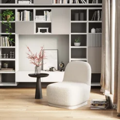 KARE Design Fauteuil Pivotant Ted Creme Hot