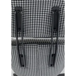 KARE Design Fauteuil Pivotant Toledo Noir-Blanc Outlet