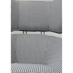 KARE Design Fauteuil Pivotant Toledo Noir-Blanc Sale