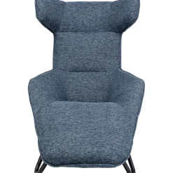 KARE Design Fauteuil Relax Granada Bleu Fonce Clearance