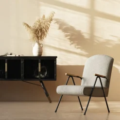 KARE Design Fauteuil Ryan Gris Clearance