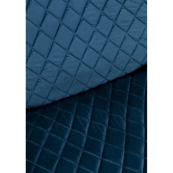 KARE Design Fauteuil Tudor Velvet Petrol Best