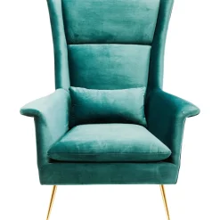 KARE Design Fauteuil Vegas Forever Petrole Clearance