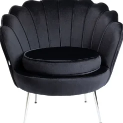 KARE Design Fauteuil Water Lily Chrome Noir Discount