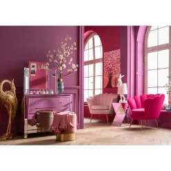 KARE Design Fauteuil Water Lily Gold Rose
