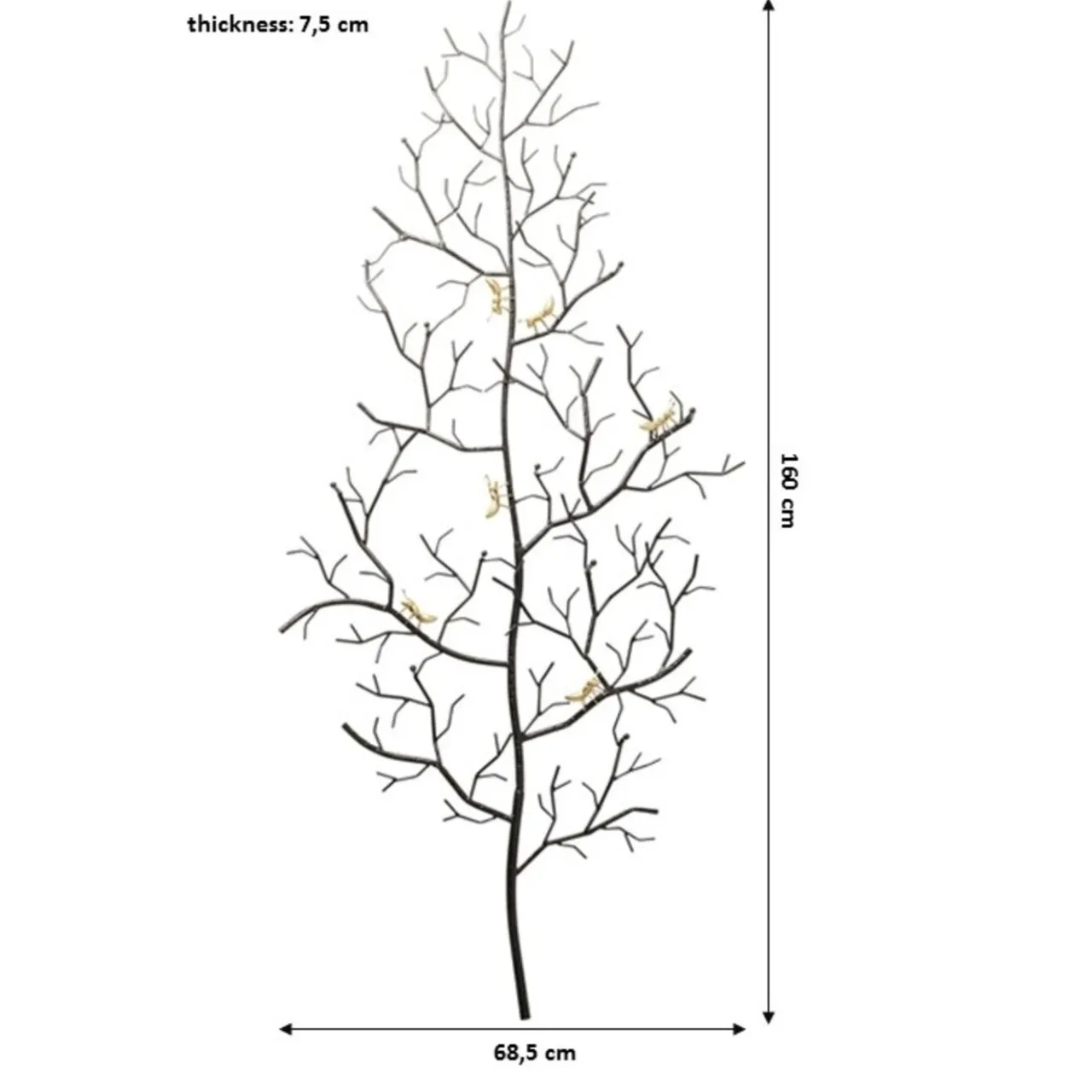 KARE Design Garderobe Murale Ants On A Tree Gm Online
