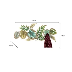 KARE Design Garderobe Murale Jungle Party Colore