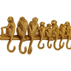 KARE Design Garderobe Murale Monkey Hook 70Cm Best
