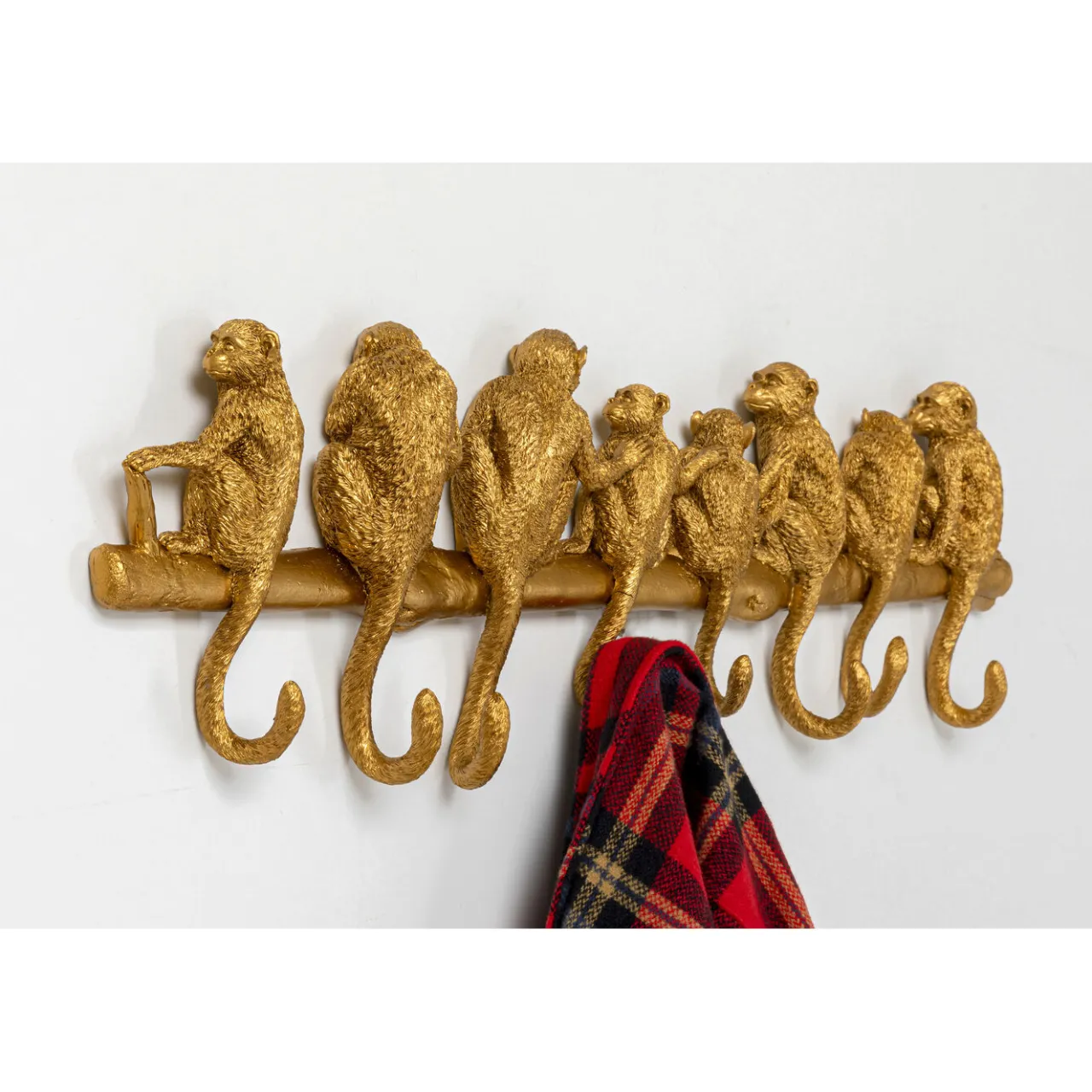 KARE Design Garderobe Murale Monkey Hook 70Cm Best