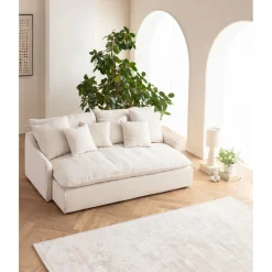 KARE Design Grand Canapés Boheme Creme 230Cm Outlet