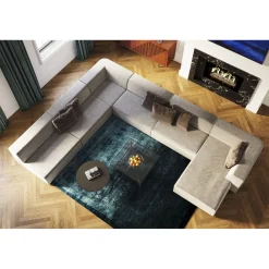 KARE Design Grand Canapés D Angles Infinity Miami Gris New