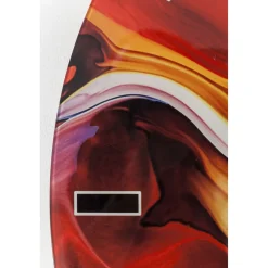 KARE Design Horloge Murale En Verre Chaos Fire O80Cm Best