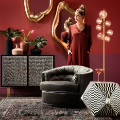 KARE Design Lampadaire Bello Sette 162Cm New
