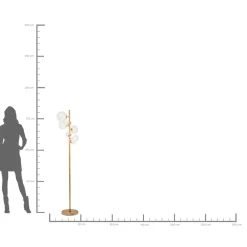 KARE Design Lampadaire Bello Sette 162Cm New