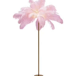 KARE Design Lampadaire Feather Palm Fuchsia 165Cm Hot