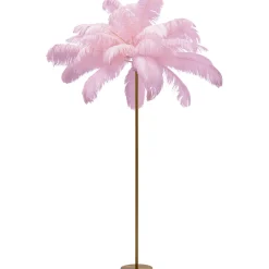 KARE Design Lampadaire Feather Palm Fuchsia 165Cm Hot