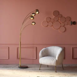 KARE Design Lampadaire Five Fingers Laiton Online