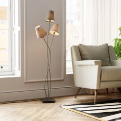 KARE Design Lampadaire Flexible Mocca Tre Outlet