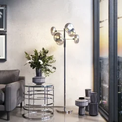 KARE Design Lampadaire Headlight Chrome 163Cm Best