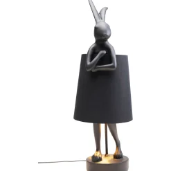 KARE Design Lampe A Poser Animal Rabbit Noir 68Cm Best