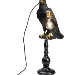 KARE Design Lampe A Poser Animal Sitting Crow Noir Mat 61Cm Clearance