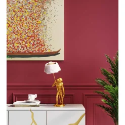 KARE Design Lampe A Poser Animal Standing Monkey Dore 51Cm Sale