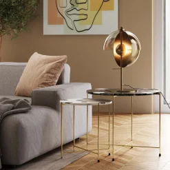 KARE Design Lampe A Poser Romy Dore 48Cm Best