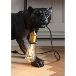 KARE Design Lampe De Sol Animal Bagheera 40Cm Online