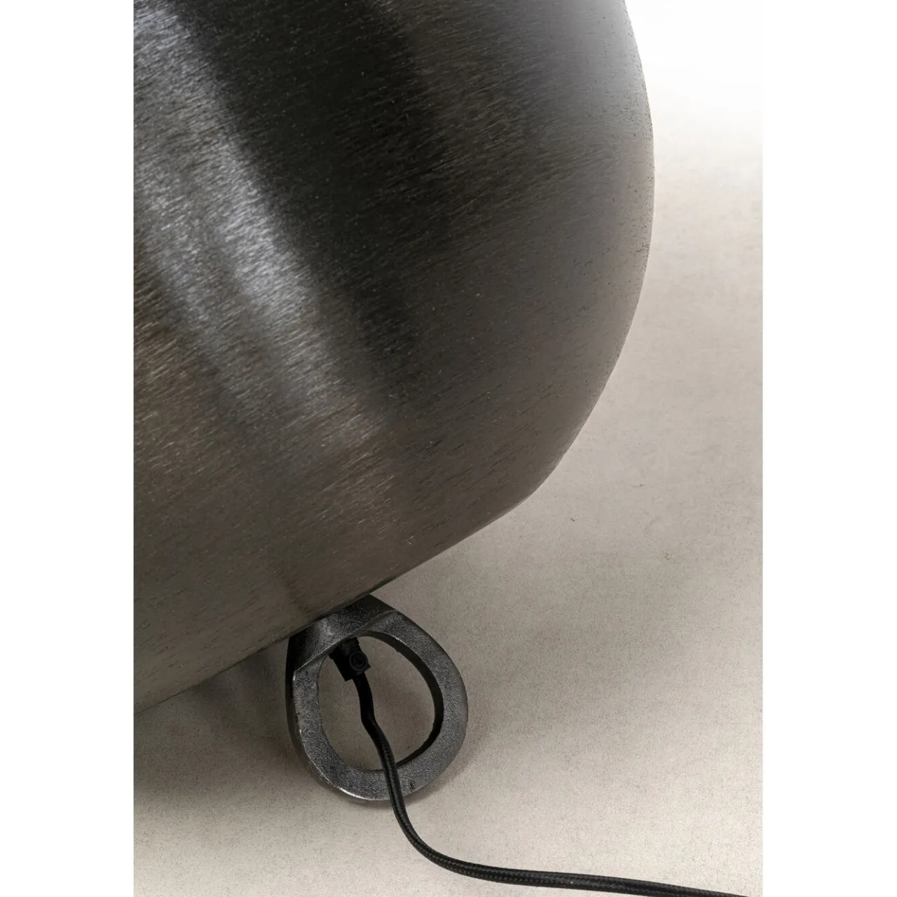 KARE Design Lampe De Sol Apollon Smooth Noir O50Cm Outlet