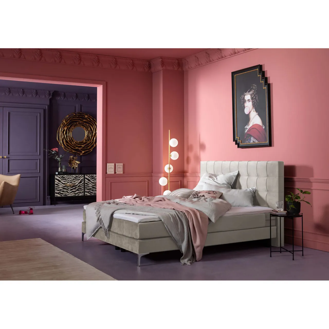 KARE Design Lit Boxspring Benito Star Creme 180X200 Discount