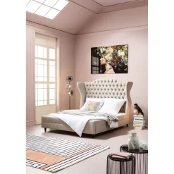 KARE Design Lit City Spirit 160X200Cm Lin Naturel New