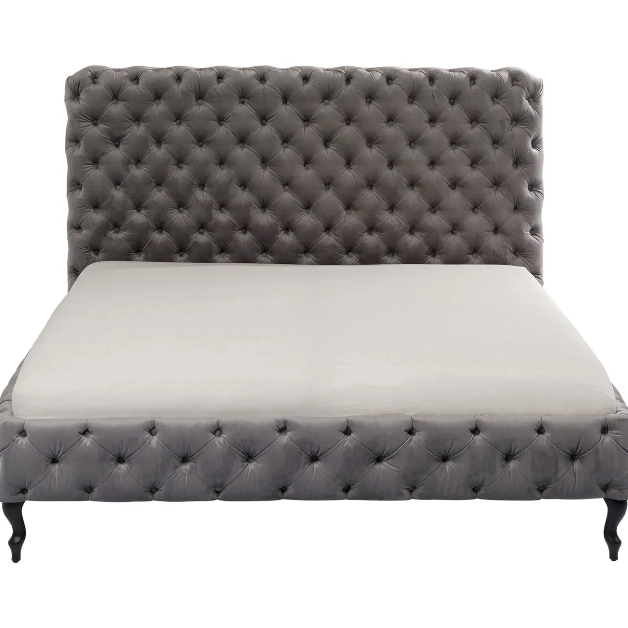 KARE Design Lit Desire Haut Gris Argente 160X200Cm Sale