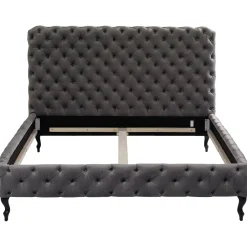 KARE Design Lit Desire Haut Gris Argente 160X200Cm Sale