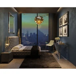 KARE Design Lit Desire Haut Gris Argente 180X200Cm New