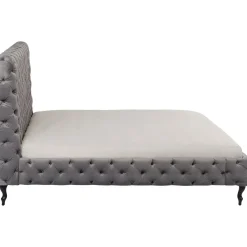 KARE Design Lit Desire Haut Gris Argente 180X200Cm New