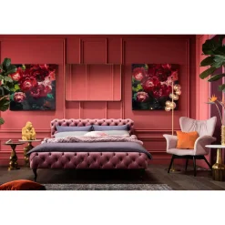 KARE Design Lit Desire Velvet Rose 160X200Cm Clearance
