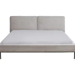 KARE Design Lit East Side Velours Cotele Gris 180X200Cm Sale